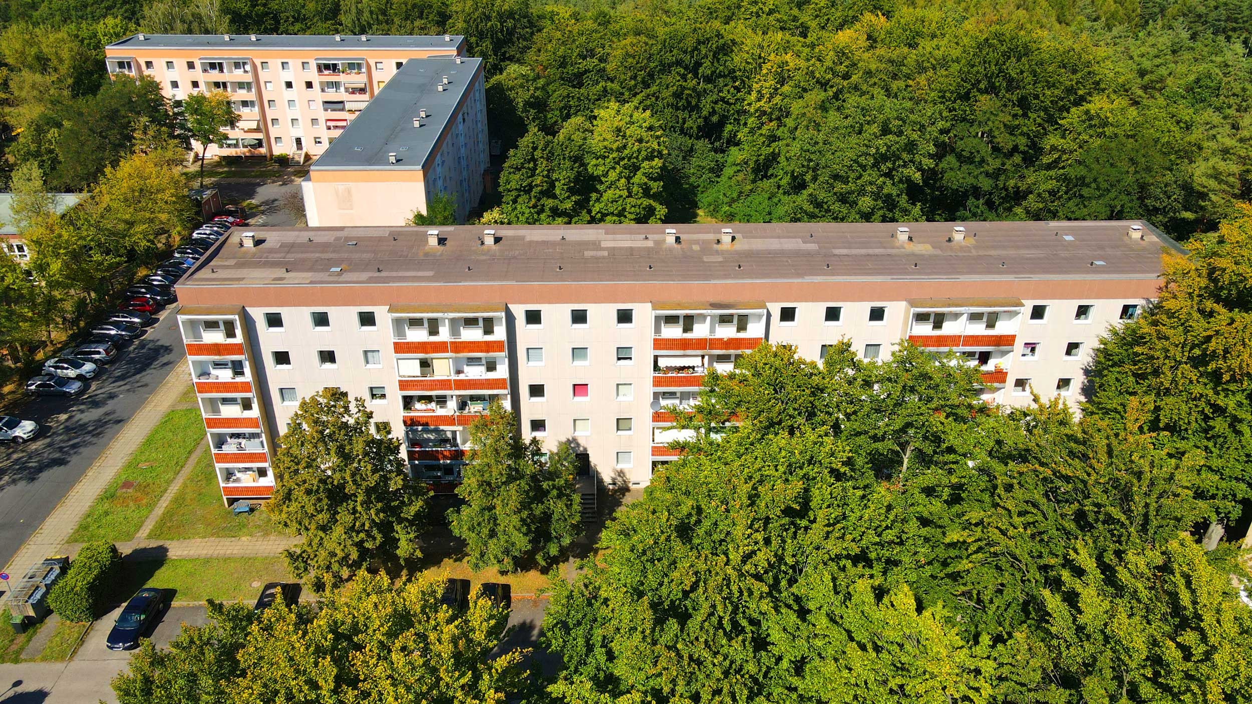 Luftbild Wohngebäude in Kolkwitz